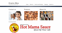 Desktop Screenshot of grainsmex.com